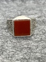 Bague Argent 925 & Cornaline [2285]