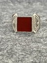 Bague Argent 925 & Cornaline [2295]