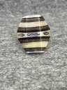 Bague Argent 925 & Ebène [2311]