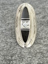 Bague Argent 925 & Ebène [2312]