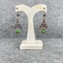 Boucles d'oreilles Argent 925 & Pierre Naturelle [1257]
