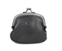 Porte-monnaie 'Lorraine' Noir - Cuir - Bear Design