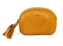 Porte-monnaie 'Penny' Jaune - Cuir - Bear Design