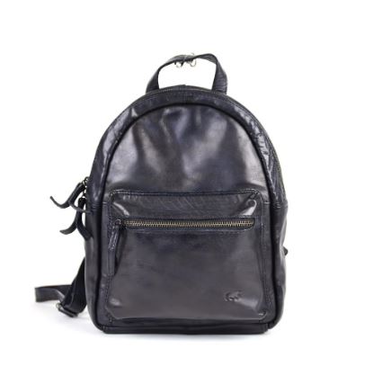 Sac à dos 'Nora' Noir - Cuir - Bear Design