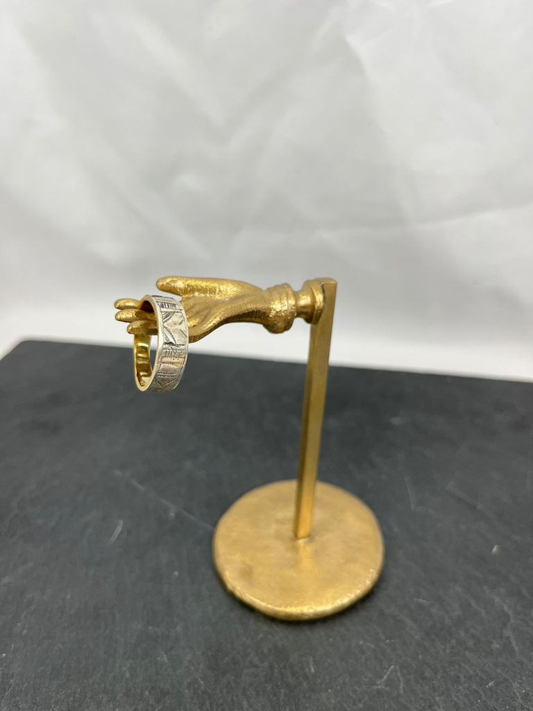 Bague 'Touareg' - Bronze & Argent [2475]