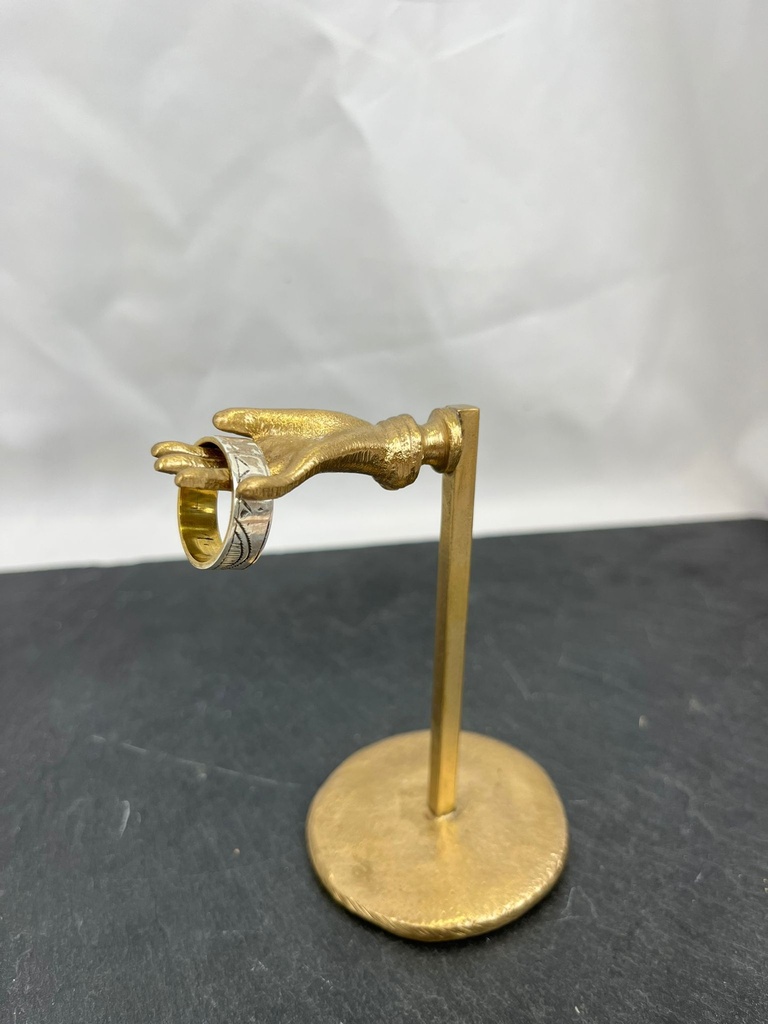 Bague 'Touareg' - Bronze & Argent [2477]