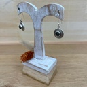 Boucles d'Oreilles - Argent 925 & Labradorite [1358]