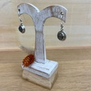 Boucles d'Oreilles - Argent 925 & Labradorite [1365]