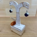 Boucles d'Oreilles - Argent 925 & Améthyste [1367]