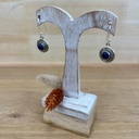 Boucles d'Oreilles - Argent 925 & Lapis Lazuli [1373]