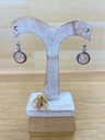 Boucles d'Oreilles - Argent 925 & Quartz Laiteux [1477]