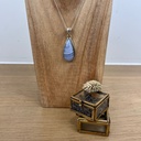 Pendentif - Argent 925 & Blue Lace Agate [0596]