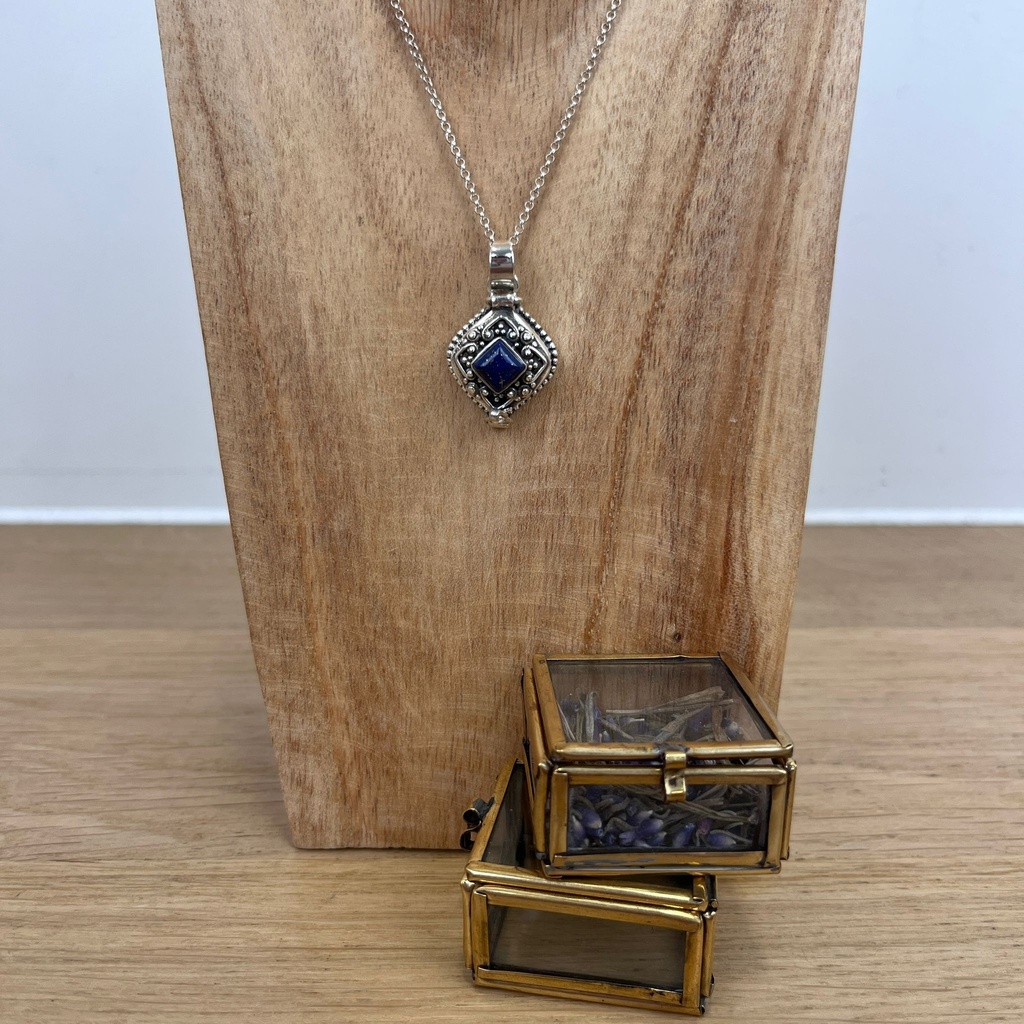 Pendentif - Argent 925 & Lapis Lazuli [0620]