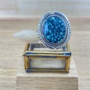 Bague - Argent 925 & Turquoise [2514]