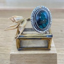 Bague - Argent 925 & Turquoise [2516]