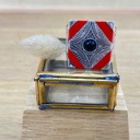 Bague - Argent 925 & Corail [2525]