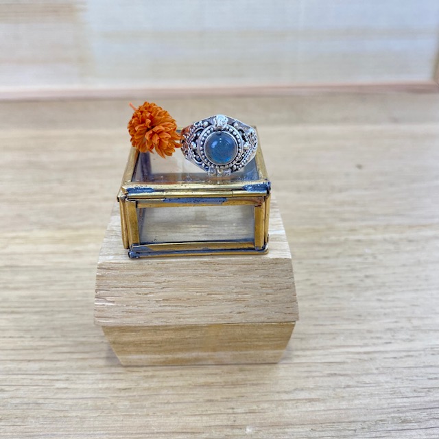 Bague - Argent 925 & Labradorite [2536]