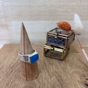 Bague - Argent 925 & Calcédoine [2595]