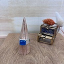 Bague - Argent 925 & Calcédoine [2599]