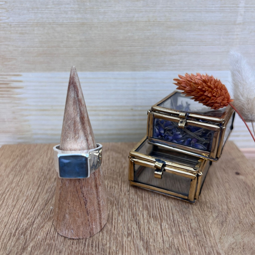 Bague - Argent 925 & Labradorite [2613]