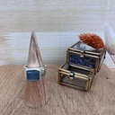 Bague - Argent 925 & Labradorite [2613]