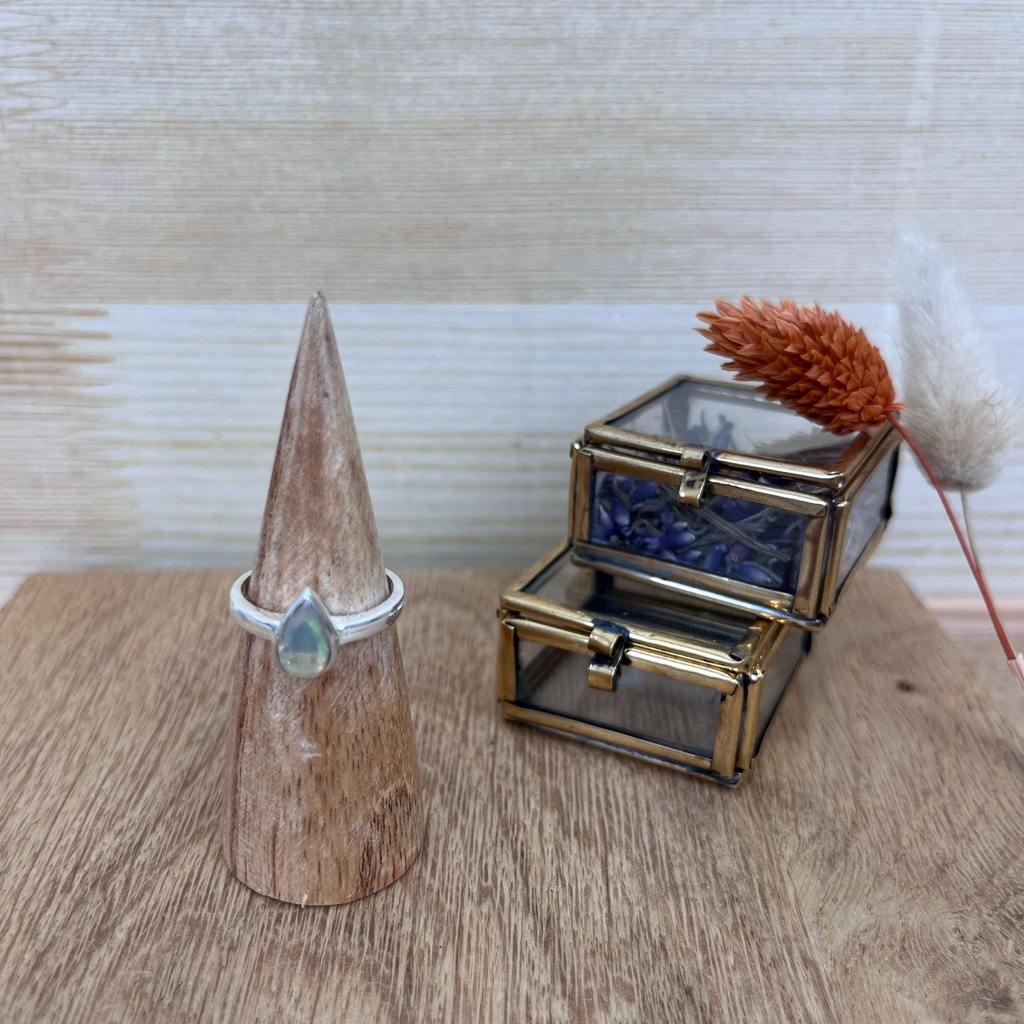 Bague - Argent 925 & Opale Ethiopienne [2629]