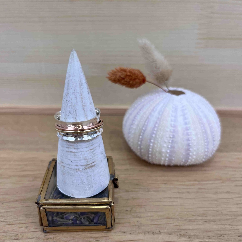 Bague - Argent 925, Cuivre et Bronze [2738]