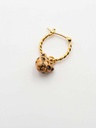 Mini Boucle d'Oreille A l'Unité 'Leopard'  - Nach