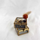 Bague Awa Argent Plaqué Or & Labradorite - Muja Juma