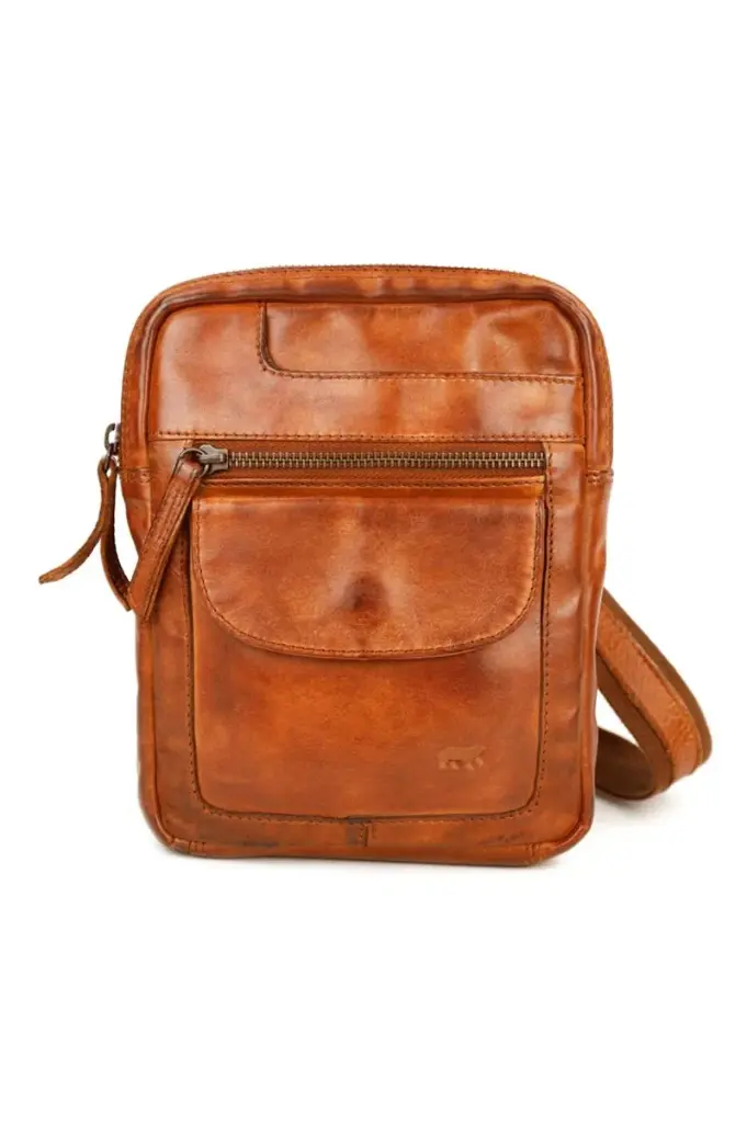 Sac 'Sasha' Cognac - Bear Design