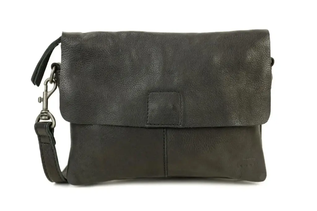 Sac en Bandoulière 'Billy' Noir - Bear Design
