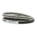 Bracelet Clic Nautic Marron - Taille Standard - Loop and Co