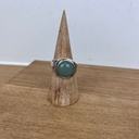 Bague Touareg Argent 925 & Jade [2755]