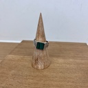 Bague Touareg Argent 925 & Malachite [2763]