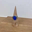 Bague Touareg Argent 925 & Agate Bleue [2768]