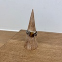 Bague Touareg Argent 925 & Œil de Tigre [2771]
