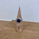 Bague Touareg Argent 925 & Lapis Lazuli [2773]