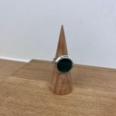 Bague Touareg Argent 925 & Malachite [2790]