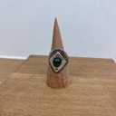 Bague Touareg Argent 925 & Malachite [2801]
