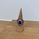 Bague Touareg Argent 925 & Lapis Lazuli [2803]