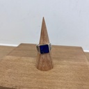 Bague Touareg Argent 925 & Lapis Lazuli [2805]