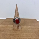 Bague Touareg Argent 925 & Cornaline [2823]