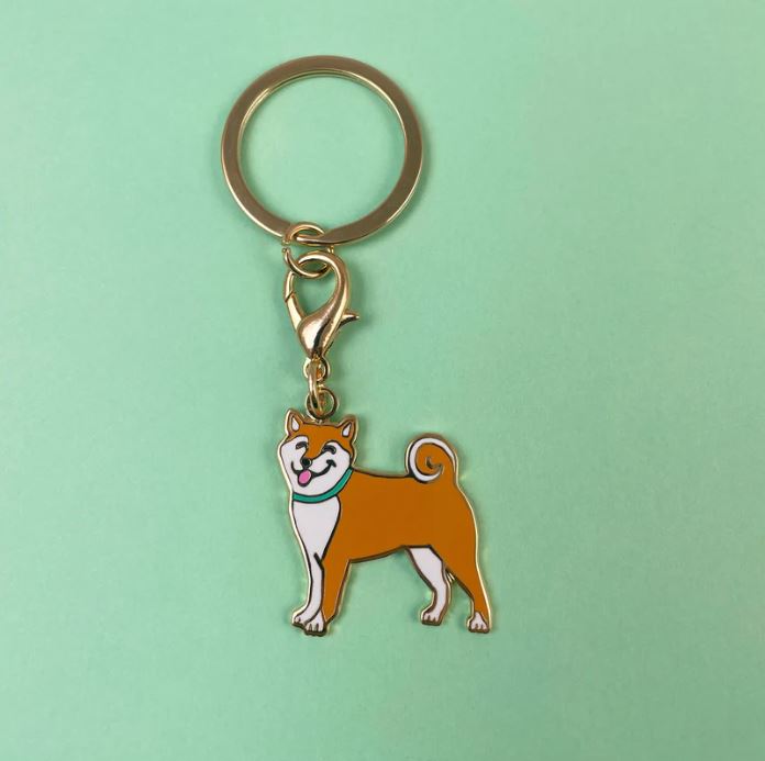 [COU-PORTECLESSHIBA] Porte-clés 'Shiba' – Coucou Suzette