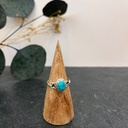 Bague Argent 925 & Turquoise [2997]