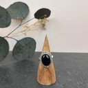 Bague Argent 925 & Onyx [3052]