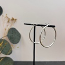 Boucles d'oreilles créoles Argent 925 [1683]
