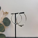 Boucles d'oreilles créoles Argent 925 [1684]