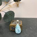Pendentif Argent 925 & Larimar [0628]
