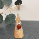 Bague Argent 925 & Cornaline [3010]