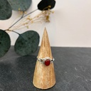 Bague Argent 925 & Cornaline [3013]